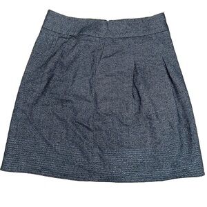 Ann Taylor‎ Gray Wool Blend Mini Skirt Size 10